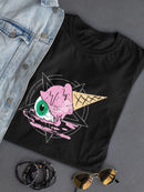 Ice Cream Eye T-shirt -SmartPrintsInk Designs