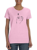 Showing Off A Ring T-shirt -SmartPrintsInk Designs