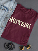 Hopegirl T-shirt -SmartPrintsInk Designs