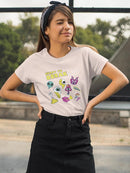 Heart To Break Icons T-shirt -SmartPrintsInk Designs