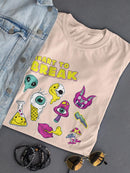 Heart To Break Icons T-shirt -SmartPrintsInk Designs