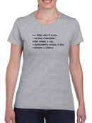 Facts In Portuguese T-shirt -SmartPrintsInk Designs