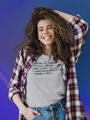Facts In Portuguese T-shirt -SmartPrintsInk Designs