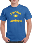 Sarcasm Level: Expert T-shirt -SmartPrintsInk Designs