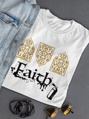 Faith Graffitti T-shirt -SmartPrintsInk Designs