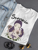 Scorpio Woman T-shirt -SmartPrintsInk Designs