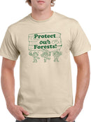 Protect Our Forests! Leprechauns T-shirt -SmartPrintsInk Designs
