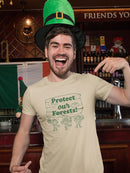 Protect Our Forests! Leprechauns T-shirt -SmartPrintsInk Designs