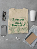 Protect Our Forests! Leprechauns T-shirt -SmartPrintsInk Designs