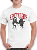 Heavy Weights T-shirt -SmartPrintsInk Designs