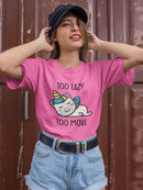 Too Lazy To Move T-shirt -SmartPrintsInk Designs