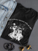 Universe Inside My Mind T-shirt -SmartPrintsInk Designs