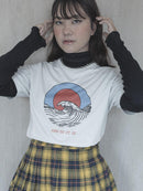 And So It Is Waves T-shirt -SmartPrintsInk Designs