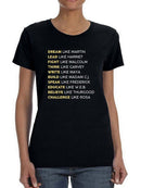 Powerful Quotes T-shirt -SmartPrintsInk Designs