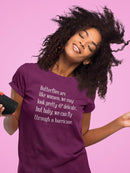 We Can Fly Through A Hurricane T-shirt -SmartPrintsInk Designs