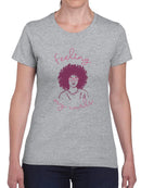 Feeling My Curls T-shirt -SmartPrintsInk Designs