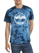 Forest Landscape Tie Dye Tee -SmartPrintsInk Designs