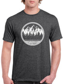Forest Landscape T-shirt -SmartPrintsInk Designs