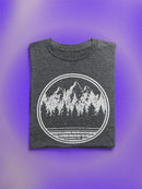 Forest Landscape T-shirt -SmartPrintsInk Designs