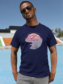 Campfire Near The Lake T-shirt -SmartPrintsInk Designs