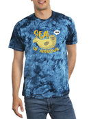 Seal Of Approval Tie Dye Tee -SmartPrintsInk Designs