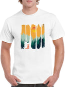 Forest Sunset T-shirt -SmartPrintsInk Designs