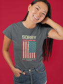 Can't Hear You Over My Freedom T-shirt -SmartPrintsInk Designs