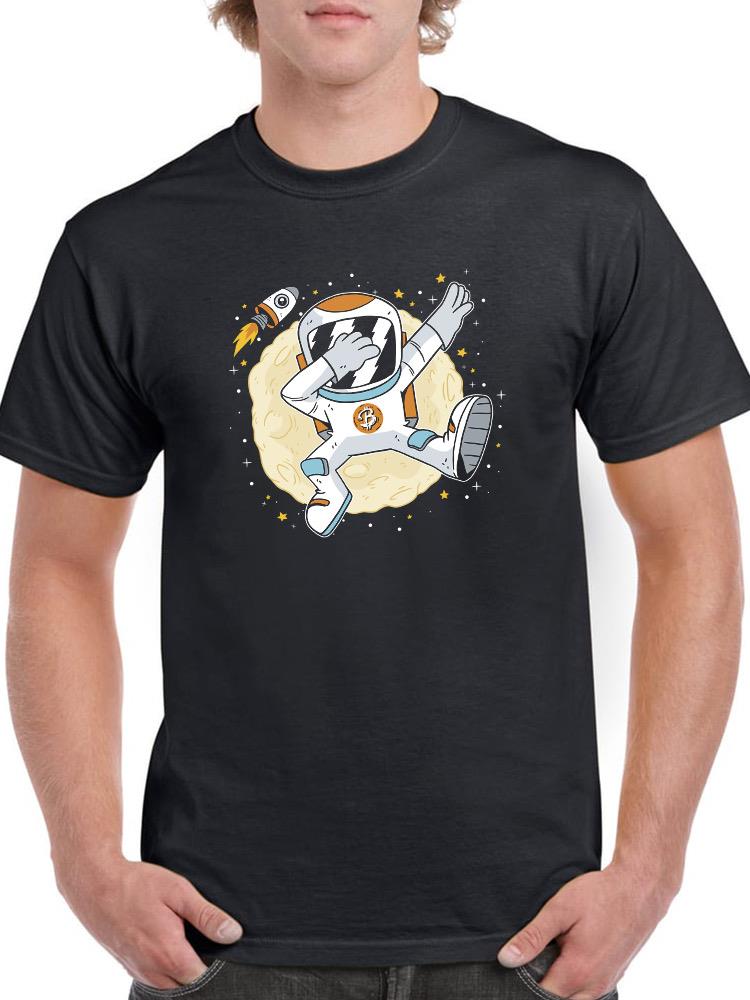 Astronaut Dabbing T-shirt -SmartPrintsInk Designs