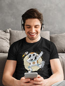 Astronaut Dabbing T-shirt -SmartPrintsInk Designs