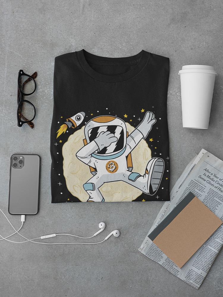 Astronaut Dabbing T-shirt -SmartPrintsInk Designs