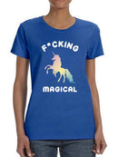 F*Cking Magical Shaped T-shirt -SmartPrintsInk Designs