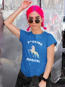 F*Cking Magical Shaped T-shirt -SmartPrintsInk Designs