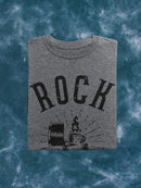 Rock And Roll Lighter T-shirt -SmartPrintsInk Designs