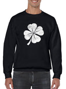 Four Leaf Clover Sweatshirt -SmartPrintsInk Designs