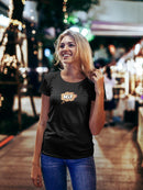 Thinking Hi Shaped T-shirt -SmartPrintsInk Designs