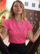 Counting Kittens Shaped T-shirt -SmartPrintsInk Designs