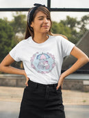 Loving Elephants Shaped T-shirt -SmartPrintsInk Designs
