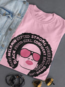 Black Woman Traits. T-shirt -SmartPrintsInk Designs