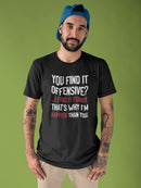 I Find It Funny T-shirt -SmartPrintsInk Designs