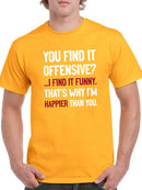I Find It Funny T-shirt -SmartPrintsInk Designs