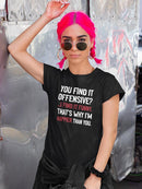 I Find It Funny Shaped T-shirt -SmartPrintsInk Designs