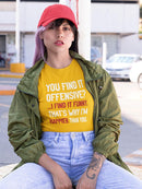 I Find It Funny T-shirt -SmartPrintsInk Designs