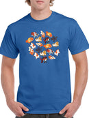 Cute Fishes T-shirt -SmartPrintsInk Designs