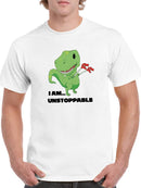 T-Rex Is Unstoppable T-shirt -SmartPrintsInk Designs