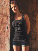 Love Quote Racerback Tank -SmartPrintsInk Designs