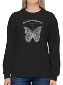 Never Stop Believing In Hope Sweatshirt -SmartPrintsInk Designs