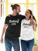 Birthday Entourage Girlfriend Shaped T-shirt -SmartPrintsInk Designs