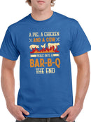 A Pig, Chicken And A Cow T-shirt -SmartPrintsInk Designs