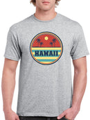 Hawaii Stamp Style T-shirt -SmartPrintsInk Designs
