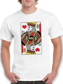 King Of Hearts. T-shirt -SmartPrintsInk Designs